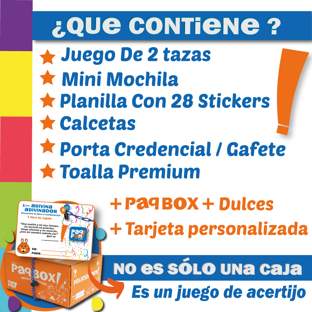 PAQ BURBUJAS